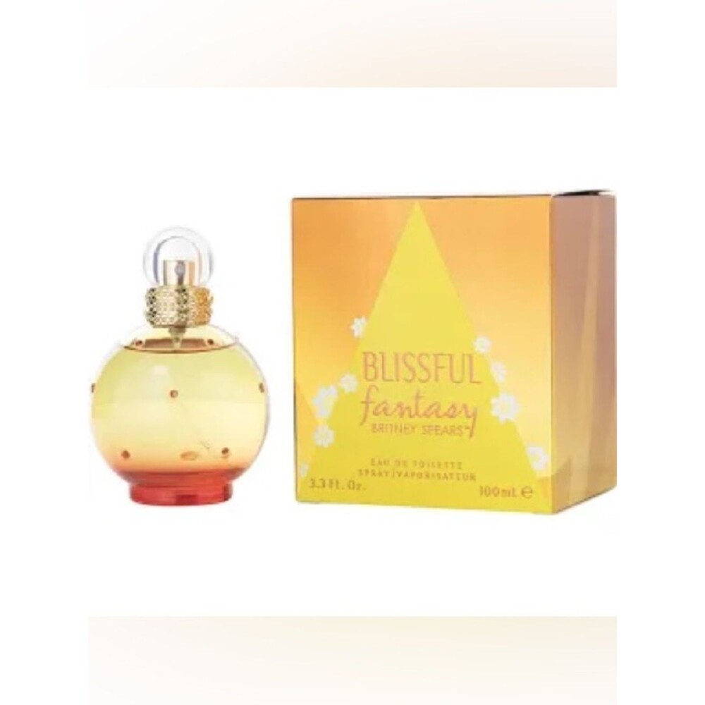 Blissful Fantasy Body smell by Britney Spears - Yellow & Orange